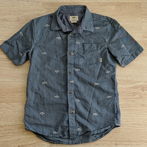 vans denim shirt
